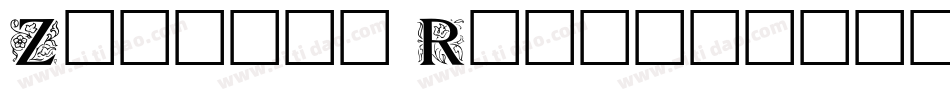 Zallman Regular字体转换